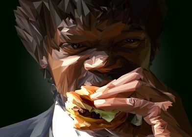 Burger eating memes