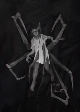 SCP Antimemetics spider