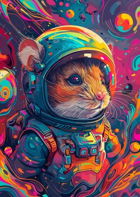 Astronaut Space Hamster