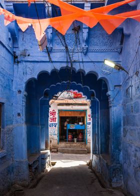 The blue city of Jodhpur
