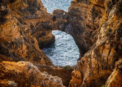 Algarve Coast In Portugal