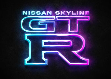 Nissan r34 Skyline neon