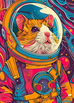 Hamster Astronaut Space