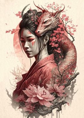 Geisha Dragon