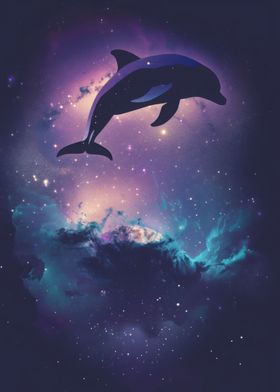 Dolphin Silhouette Galaxy