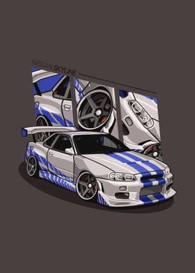 Nissan Skyline R34