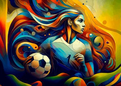 ABSTRACT EPIC FOOTBALL