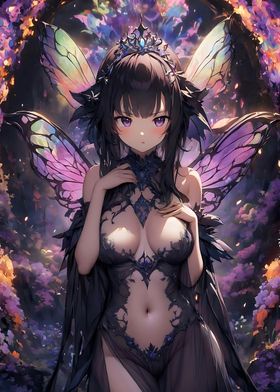 Butterfly Anime Girl