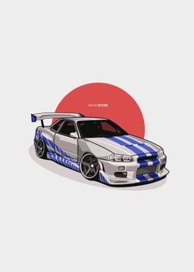 Nissan Skyline R 34