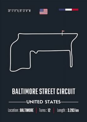 Baltimore Track Layout