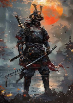 samurai warrior art