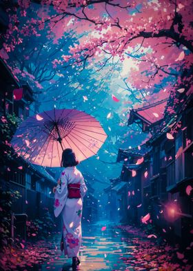 Cherry Blossom Girl Anime