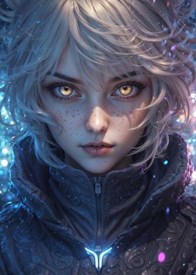 Mesmerizing Anime Portrait