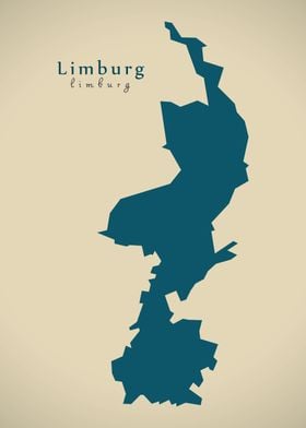 Limburg Netherlands map