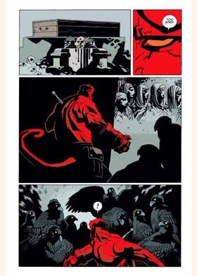 hellboy comics page