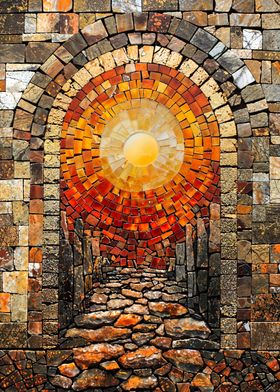 Archway to the Sun Mosaic