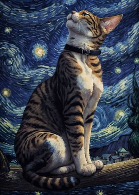 cat vangogh