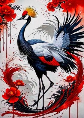 Japanese crane