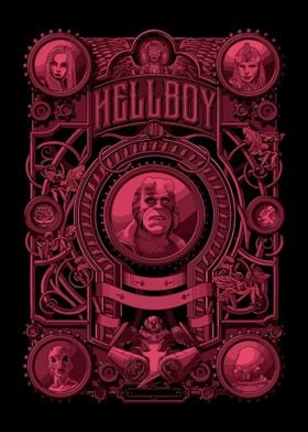 vintage hellboy