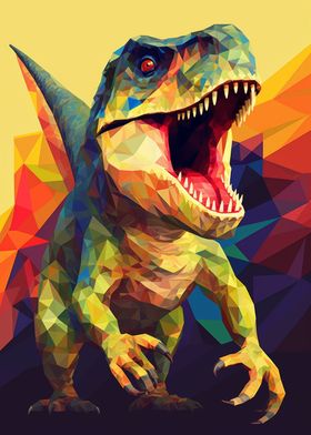 Angry Roaring TRex