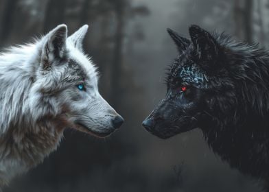 Wolf Blue Eyes