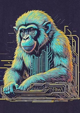 Neon Mounkey