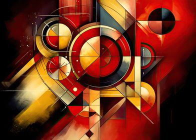 Vibrant Geometric Art