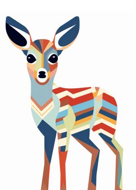 Cartoon Baby Deer