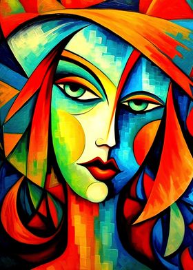 Abstract Woman