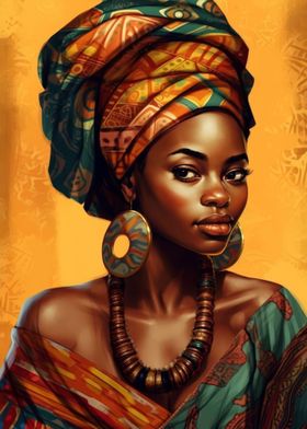 African Woman Africa