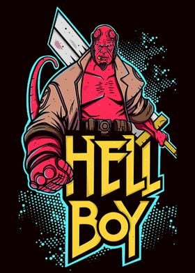 red hellboy