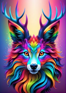 Rainbow Deer