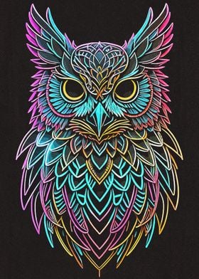 Neon Owl 