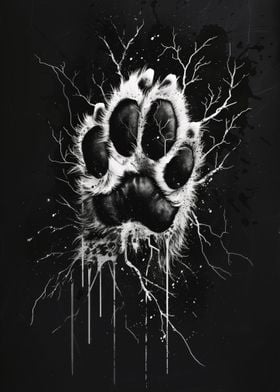 Dog Paw Print