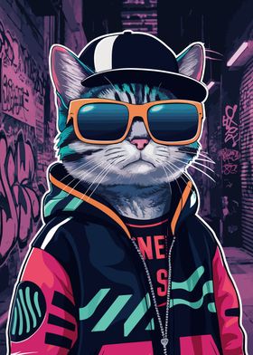 Cool Street Cat