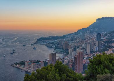 Monaco Sunset