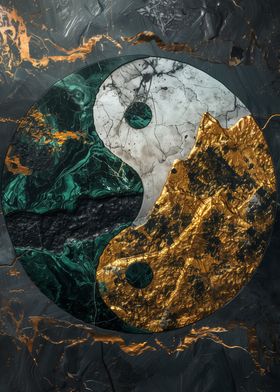 Yin Yang Kintsugi Harmony