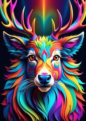 Rainbow Deer