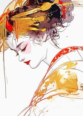 Paint Geisha