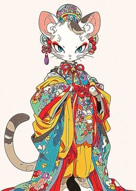 Cat Geisha