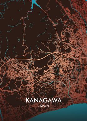 Kanagawa City Map