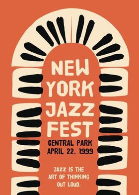 NYC Jazz Festival Poster