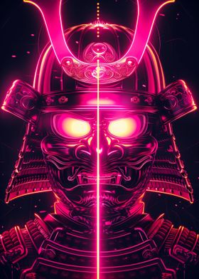 Nein glowing samurai