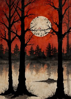 Blood Moon Woods