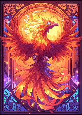 Phoenix Magic Card