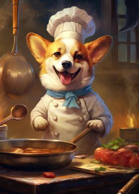 Corgi Chef