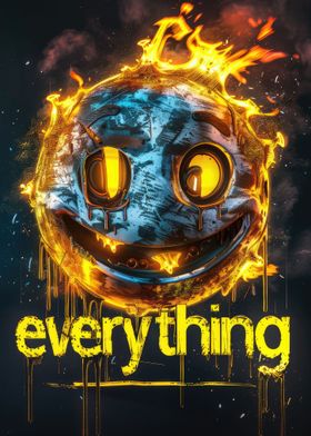 Burn Everything Smiley