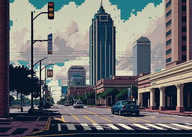 Jacksonville Pixel Art