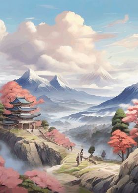 Japanese landscape