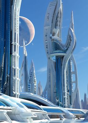 Futuristic Skyline